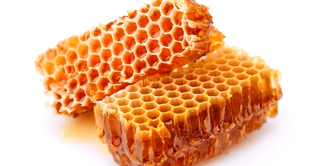 Chunks of honeycomb